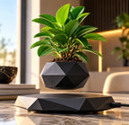Magnetic levitation flower pot make a difference in your environment
